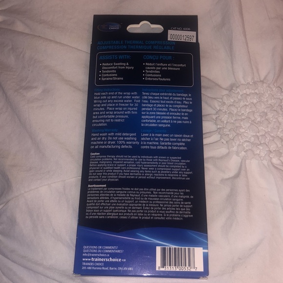 Trainers Choice Cooling Compression Ice Wrap - Picture 5 of 5